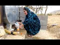 A young man proposes to a nomadic girl and shocks her.