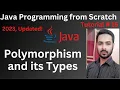 Tutorial 15 Polymorphism in java Types of polymorphism in java
