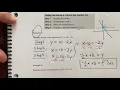 Intermediate Algebra Part 24 Composite and Inverse Functions