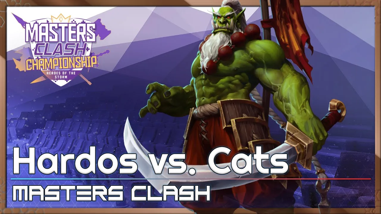 Hardos vs. Cats - Masters Clash Q1 - Heroes of the Storm 2022