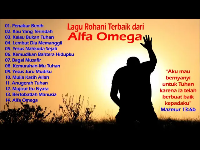 Download MP3 Lagu rohani alfa omega bagus jangan lupa like