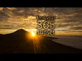 One year 365 sunset Time-Lapse