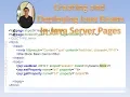Creating Java Beans and deploying in a JSP Java Server Page