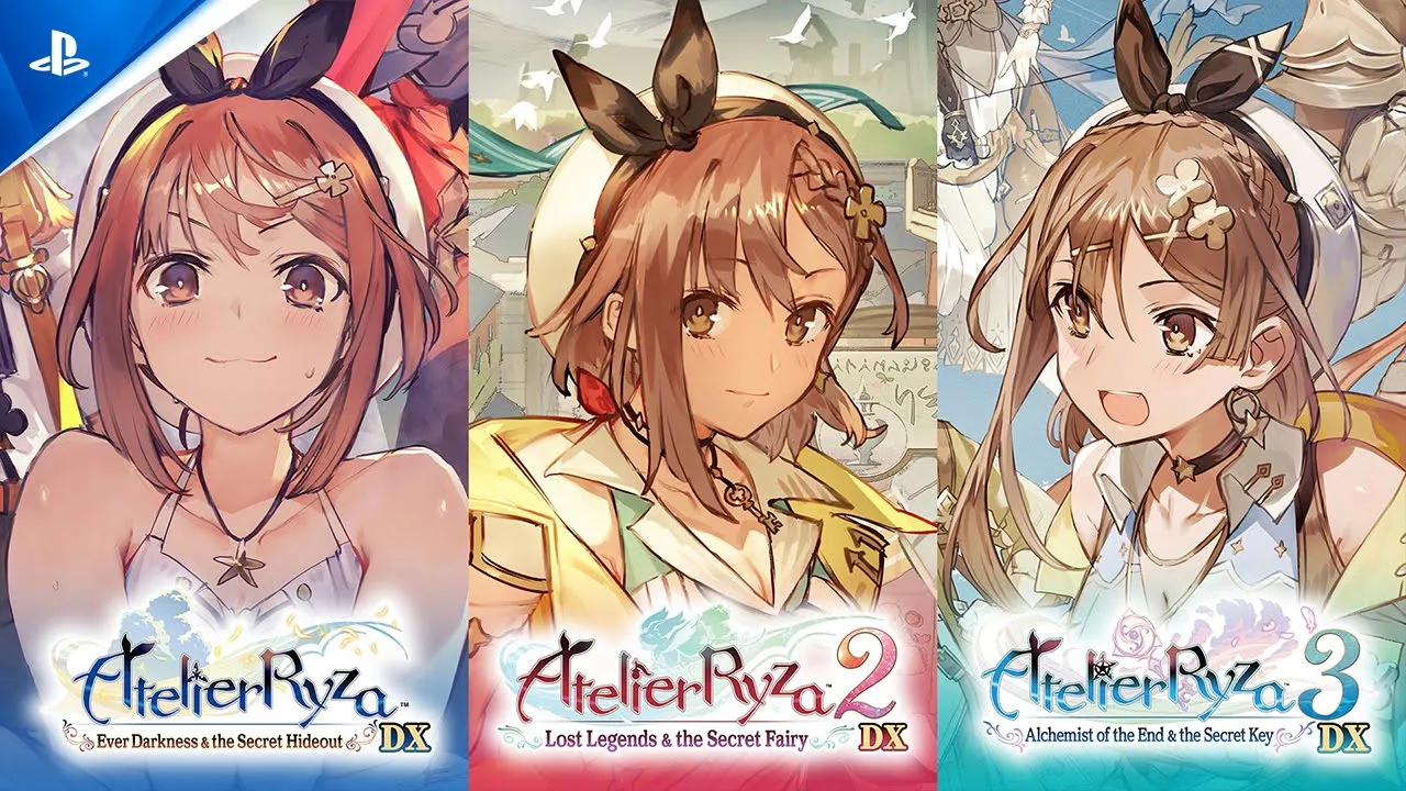 Atelier Ryza Secret Trilogy Deluxe Pack - PS5,PS4 Juegos