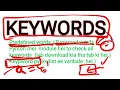 KeywordPython Keywords Explained in Hindi Reserved Words in Python Complete Python Tutorial