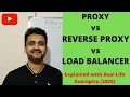 Lagu Proxy vs reverse proxy vs load balancer (2023) | Explained with real life examples