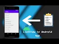 ListView Android Item ClickListener ArrayAdapter Android ListView Android Studio