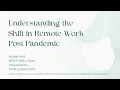 Understanding the Shift in Remote Work Preferences BDAT 1006 Data Viz