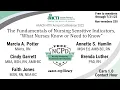 The Fundamentals of Nursing Sensitive Indicators What Nurses Know or Need to Know