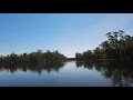 Murray River Paddle 2016 Day 25 Yungera Station to Invincible Bend Nov 9 Flow through cutting