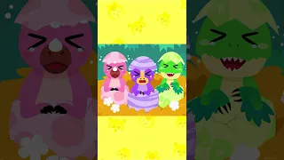 [#ChitaBú]  Dinosaurios bebés perdidos  | #Cheetahboo en español | #Shorts
