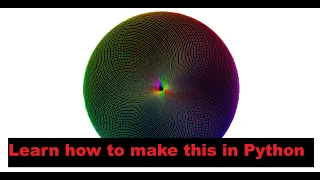 Impress your friends with this stunning rainbow 4D circle in python turtle Tutorial in 8 minutes