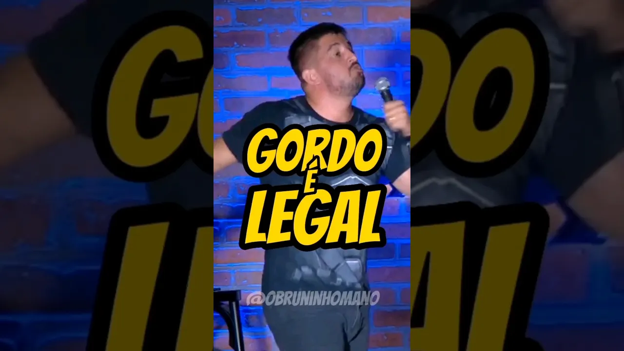 CONHECE UM GORDINHO TOP? KKKKKK #standup #standupcomedy #piada #standupbrasil #standupbr