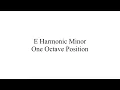 Download Lagu E Harmonic Minor | E Harmonic One Octave Scale in 4th position | RCM 4
