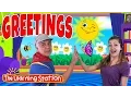 Download Lagu Greetings Song ♫ Good Morning Song \u0026 Hello Song for Kids ♫ Kids Songs by The Learning Station