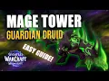 Mage Tower Druid Guide - BEST Guardian Build in WoW Midnight