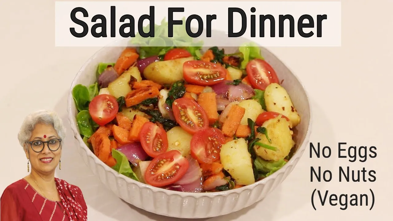 Healthy Salad For Dinner - Vacation In Australia (EP: 4) - How To Make Potato Salad   Skinny Recipes