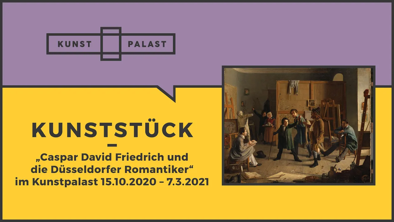 KunstSTÜCK – Atelierszene von Johann Peter Hasenclever mit Christina Puth