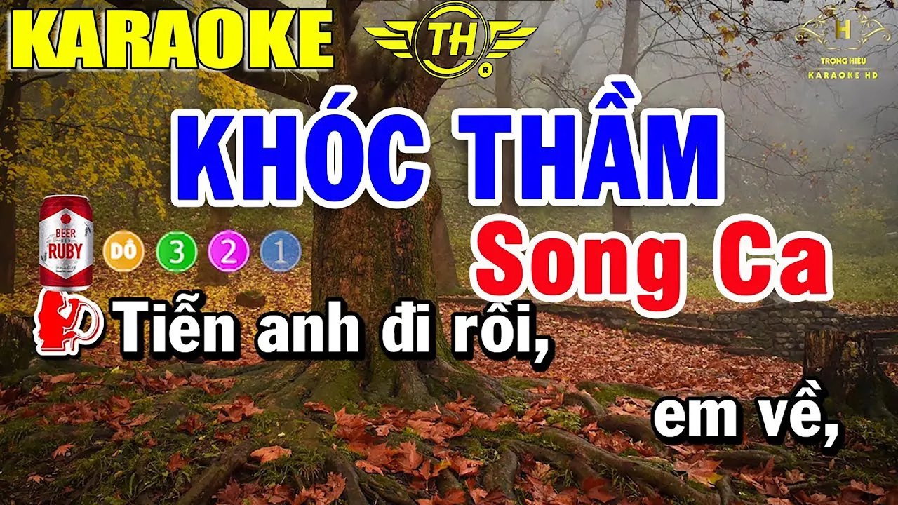 Khóc Thầm Karaoke Song Ca | Trọng Hiếu