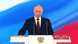 russian anthem 2024 vladimir putin inauguration 7th may 2024