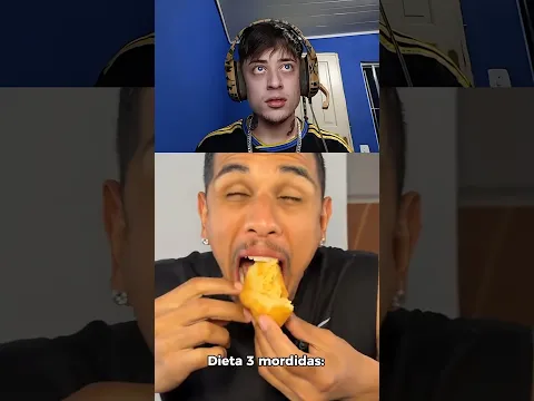 Ele Comeu a Coxinha com Apenas 3 Mordidas #diaaz