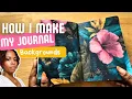 How I Make Custom Journal Backgrounds Easy DIY Tutorial