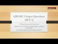 QBASIC Output Questions SET 3 ThinkComputer