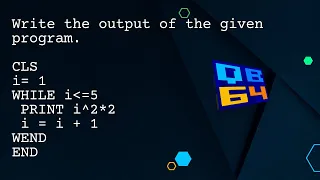 Class - 9 Computer QBASIC Control Statement