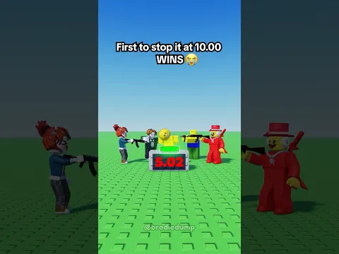First to stop it at 10.00 WINS 😭