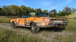 REVIVING An Abandoned Dodge Coronet V8 4 Speed!