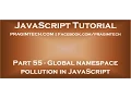 Global namespace pollution in JavaScript