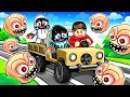 We Survived GEF ROAD in Roblox