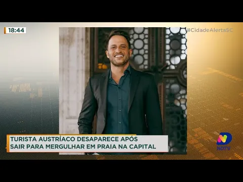 Turista austríaco desaparece após sair para mergulhar em praia de Florianópolis