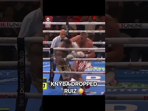 Damian Knyba UPSETS Andy Ruiz by unanimous decision 👊