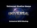 Universal Studios logo fanfare theme Orchestral MIDI Mockup