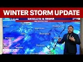 DC weather forecast Snow falling across DC area