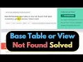 SQLSTATE 42S02 Base Table or View Not Found 1146 Table laravel sessions doesn t exist SOLVED
