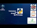 Variable and String in Python Variable String Code Warriors