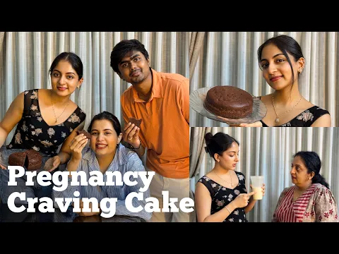 Video Thumbnail: Made a Cake for Ozy’s Pregnancy Craving 🍰 | Ishaani Krishna.