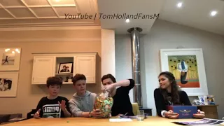 Tom Holland Live Instagram tomholland2013 The Brothers Trust 2018 Zendaya Paddy Harry Holland