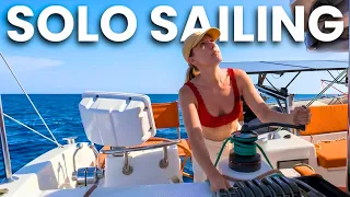 Sailing Our 38ft Catamaran to Sardinia Single Handed