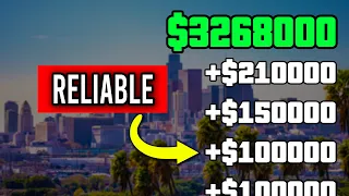 The Most *RELIABLE* GTA 5 SOLO MONEY GLITCH (Always Works!)