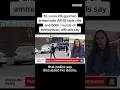 Officials HS Gunman Armed With Style Rifle And 600 Rounds Of Ammunition