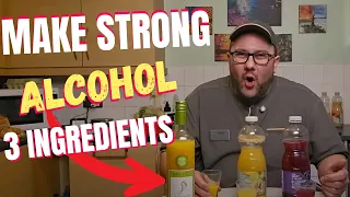 How to make alcohol with no equipment