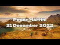 Download Lagu 21.12.2022 Ada kelimpahan berkah hari ini, Masalah bisa diantisipasi dengan ketegasan \u0026 bikin batas😇