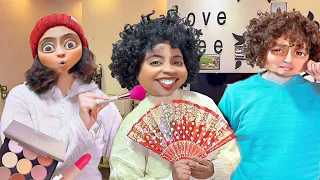 لما مراتك تعمل نيولوك جديد مسلسل شوقي في ورطة الحلقة ١٢ 