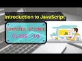 SEBA Class 10 Computer Science Chapter 6 Introduction To JavaScript Complete Solutions
