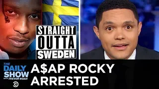 a ap rocky arrested in sweden after a street altercation the daily show