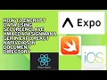 Encrypt Data using SecureEnclave HMacDataSignManager in Expo React Native iOS in Document Directory