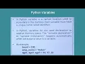 Tutorial 2 Python Variables And Constants